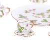 8Pcs/Set 1:12 Dollhouse Miniature Dining Ware Porcelain Tea Dish Cup Plate