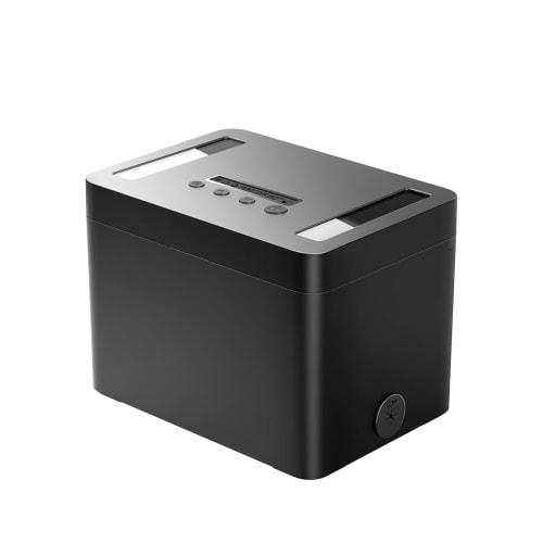 STARSIKI Time Locking Container, Metal, Time Lock Box, Abstinence Box, Smartphone Lock Box, Lock Period Up to 365 Days, Suitable for Smartphones, iPad