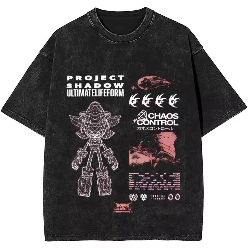 

Японські Тіні Їжак Прання Прибуття Чоловічий Одяг Футболка Homme Графічні Футболки Чоловіча Футболка для Чоловіків Ropa Hombre XL