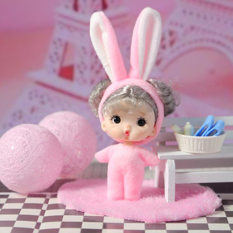 Reborn Doll Kit Toy Analog Princess Doll Toy Mini Cute Sleep Baby with Clothes Accessories Birthday Gift Children's Gift