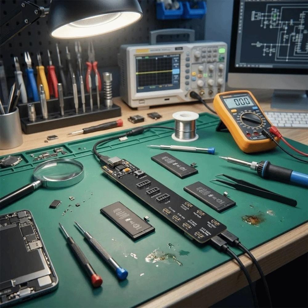 Compact Design Mobile Battery Charging Repair Tool  Smartphone Maintenance