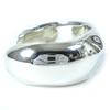 Excellent TIFFANY&Co. Bangle Facet Cuff Small Silver AG925 Women Used