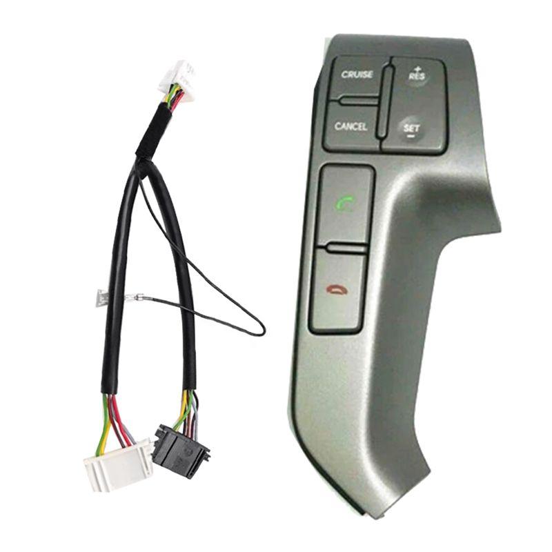967004H400UM5 Cruise Handle Switch Right with Wire for Hyundai I800 H1 Starex 2015-2018 Steering Wheel Phone
