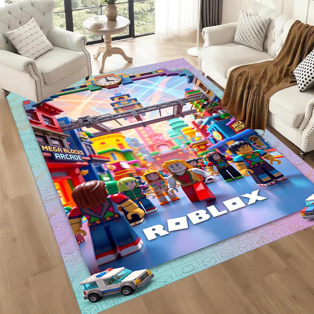 Roblox 405 Carpet Suitable for Kitchen Decorate Room Game Room Foyer Anti-slip Rug Office Home Decor Spiritual Gift