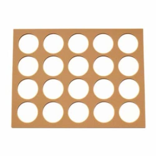 cotta Langue de Chat Plate Circle 37mm