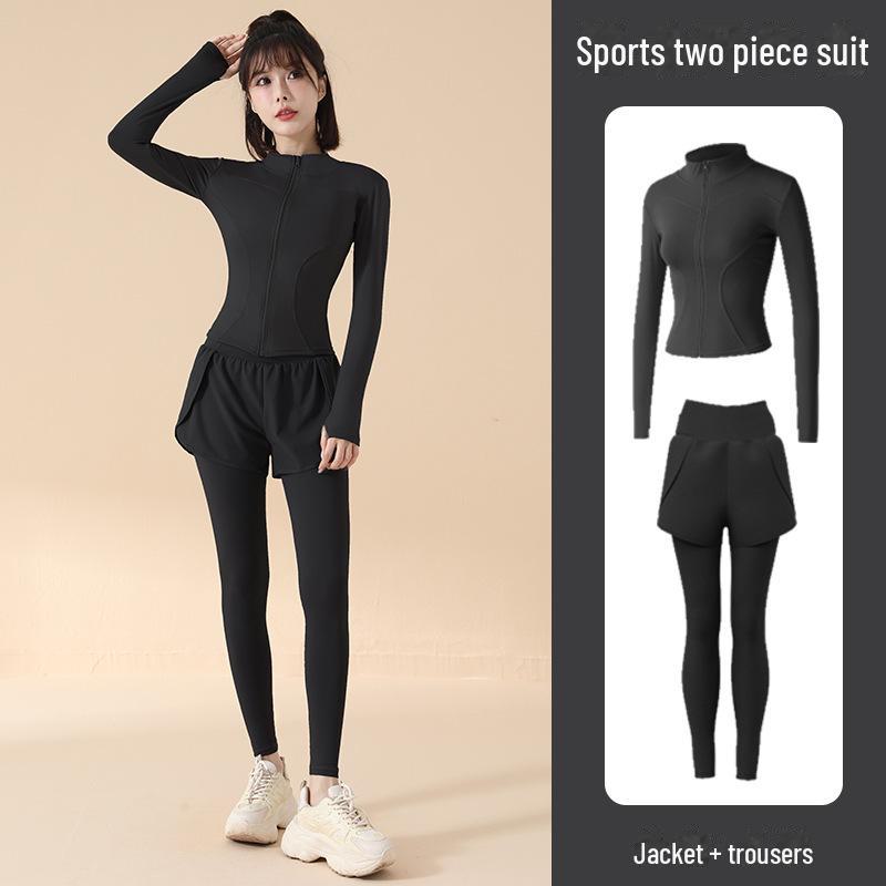 

Жіночий фітнес-костюм для йоги та бігу з високою посадкою та швидким висиханням XX-Large