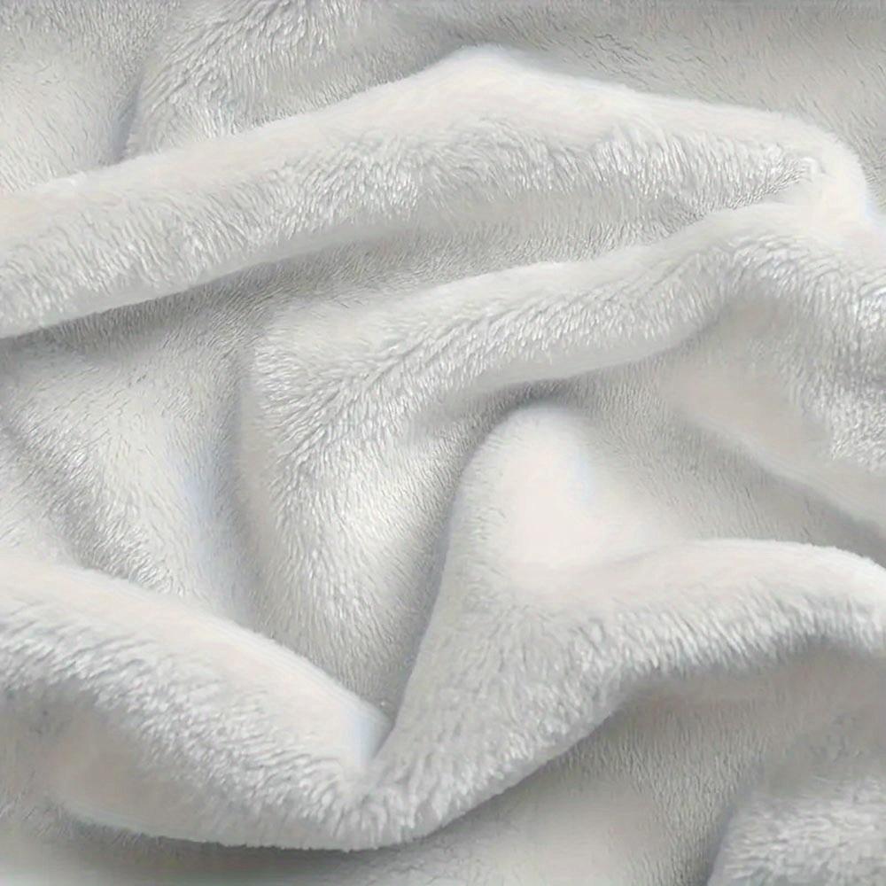 1Pc Wolf Moon Print Flannel Blanket, High quality Comfortable for All Seasons, Home Decor, Warmth and Comfort, Perfect for Christmas Gifts13