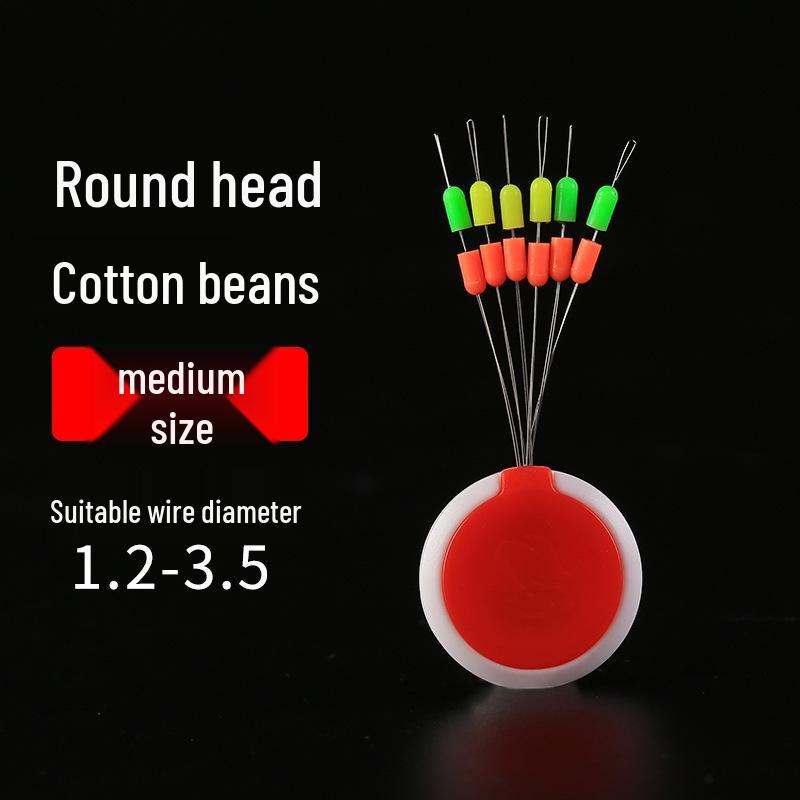 Crystal Fishing Line Bead: Lead Sinker, Stopper, Lure, Float, and Organizer for Sea and Rock Fishing Rigs.