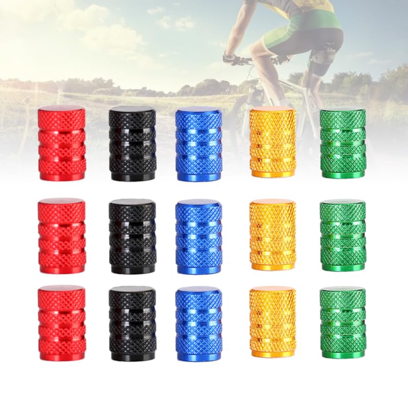 VICASKY 40pcs Tire Wheel Rim Cover Valve Cap Wheel Rim Stem Cover Valve Stem