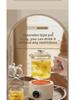Yamamoto Multifunctional Mini Glass Teapot for Office and Home Tea Brewing