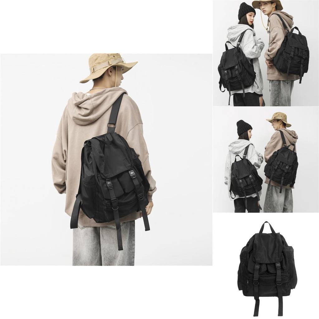 Large Capacity Oxford Fabric Backpack For Men Street Fashion Trend Wear-resistant Multiple Pockets