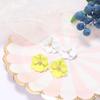 Simple Sweet Girls Flower Petal Women Cute Earrings Fashion Accessories Ear Studs Jewelry