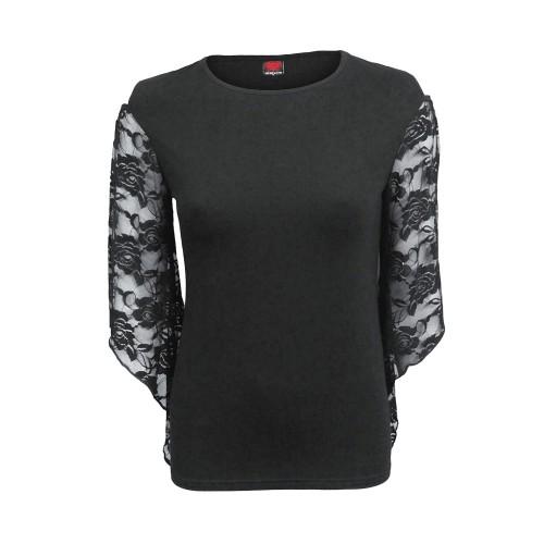 Spiral Direct Womens/Ladies Rose Lace Top
