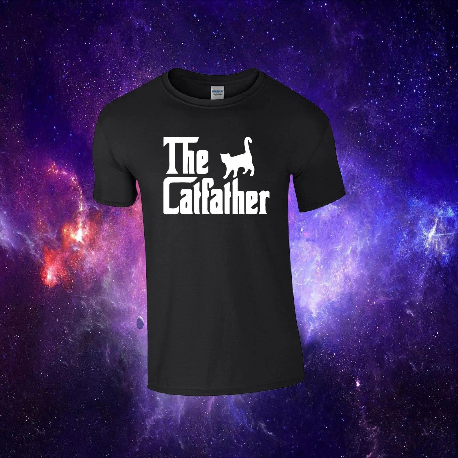 The Cat Father Funny Cat Gift Kids/Adults Top T-shirt 4XL