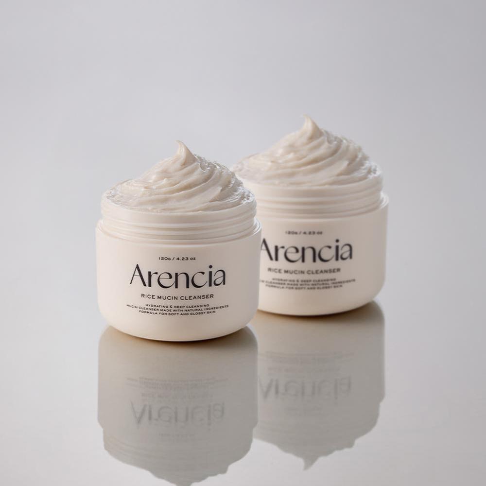 Arencia Rice Mucin Fresh Mochi Soap Cleanser 120ml Duo Pack 2EA