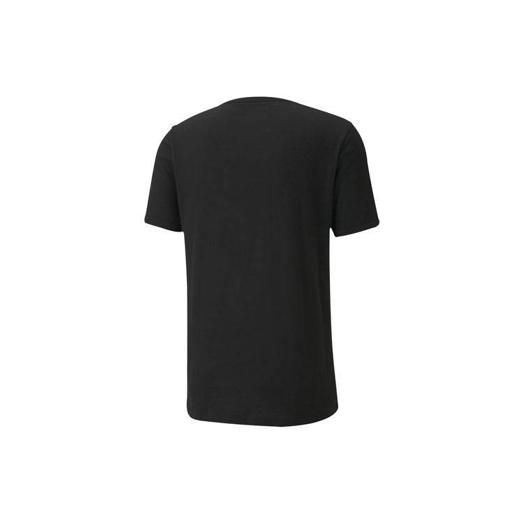 Puma Modern Sports Casual Crew Neck Short Sleeve T-Shirt Men Tops Black 585236-01