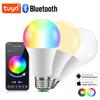 E27 LED Smart Glühbirne RGB Lampe Tuya Bluetooth 4.0 Smart Beleuchtung Lampe Farbwechsel Dimmbar Home Hotel Bar Schlafzimmer Dekor AC85-265V