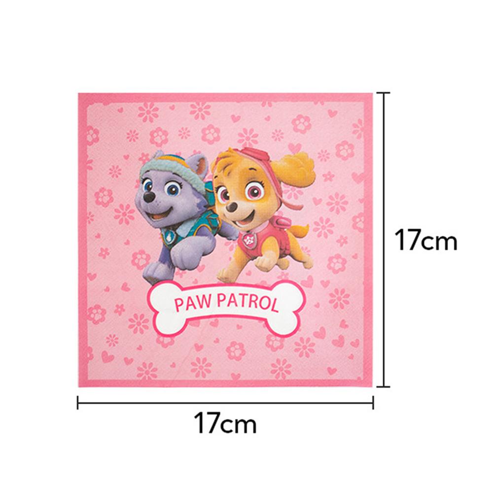 51pcs Paw Dog Patrol Party Tableware Set Includes Plates Napkins Cups Tablecloth