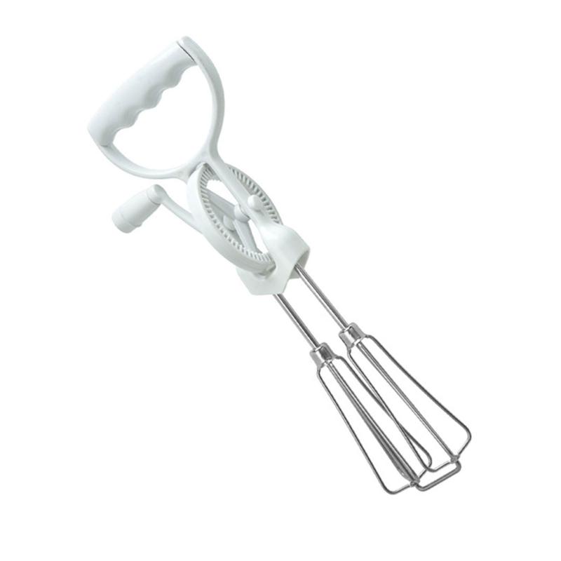 Q1JB Rotating Balloon Wire Whisks Practical and Easy To Use Manual Eggs Beaters