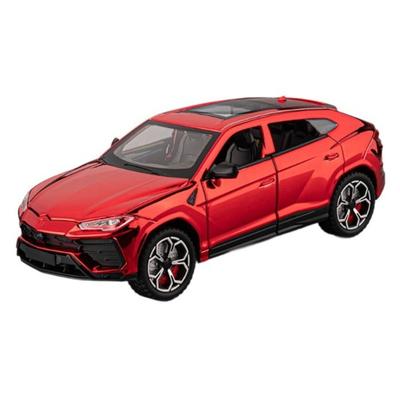 1/24 Lamborghini URUS Bison SUV Modello in Lega Auto Giocattolo Diecasts Fusione in Metallo Auto Giocattolo con Suono e Luci per Bambini Veicolo