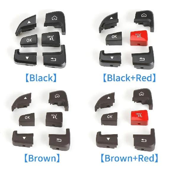 For Mercedes W205 W253 Car Steering Wheel Switch Control Buttons For Benz C GLC Class C200 C220 C260 GLC250 GLC300 2015-2021