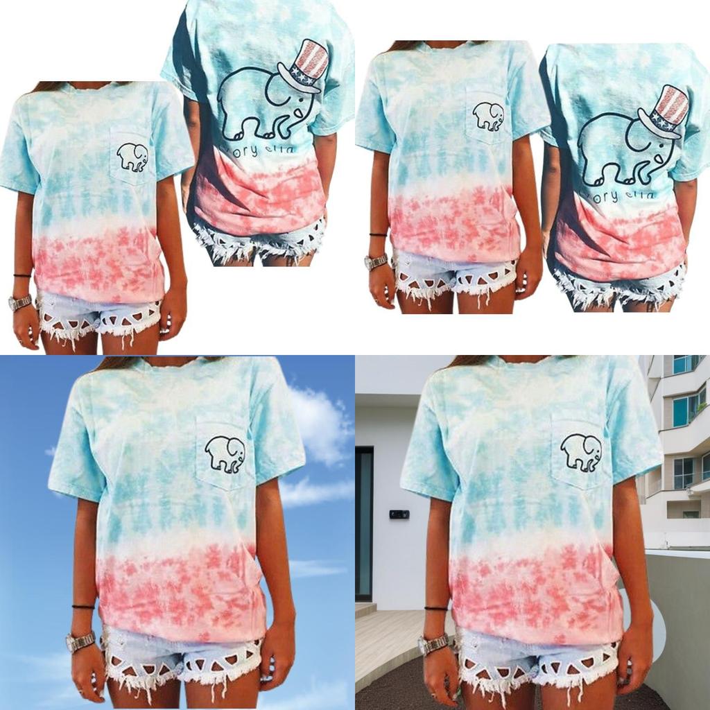 Trendy Kids Cotton T-shirt For Summer 2024 Stylish Tie Dye Design For Boys And Girls