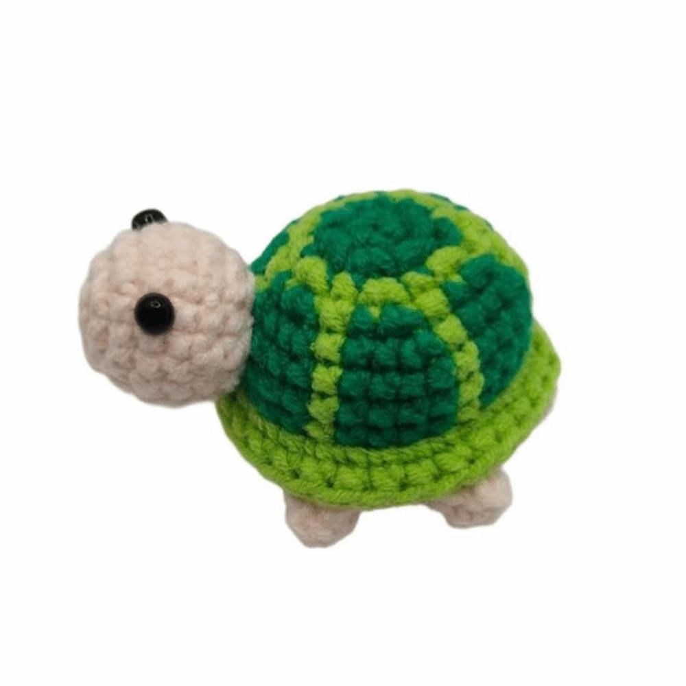 Cartoon Schildkröte Kleine Schildkröte Häkel Schlüsselanhänger Schildkröte Puppe Anhänger Schlüsselanhänger Kleines Geschenk