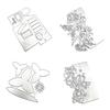 Cutting Dies DIY Embossing Mould Stencil Template Metal Cutting Dies Scrapbooks Album Paper Card Dies Decorations Molds