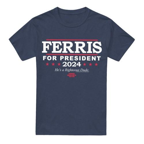 Ferris BuellerÂ´s Day Off Unisex Adult Ferris For President T-Shirt
