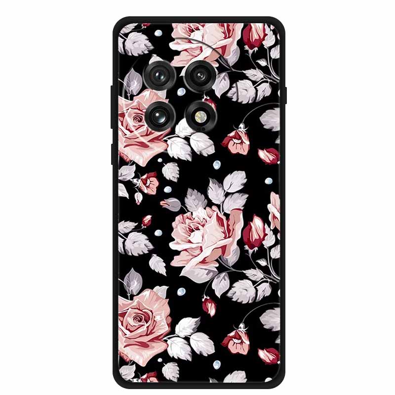For OnePlus 13R 5G Case Cute Animal Printing Silicone Soft Bumper Covers for Oneplus 13R 1+13 R TPU Coques Phone Cases Back Capa