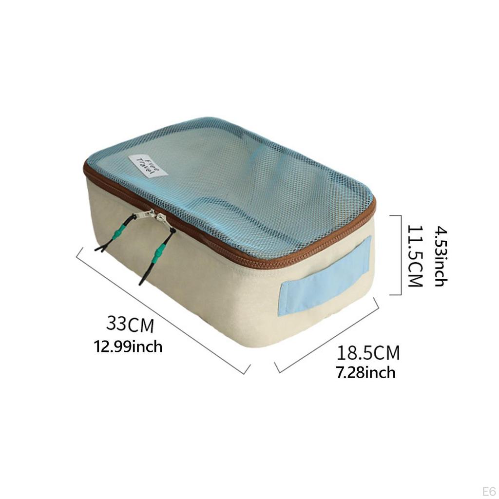 Clothing Storage Solutions for Suitcases Featuring Underwear and Packing Organizers