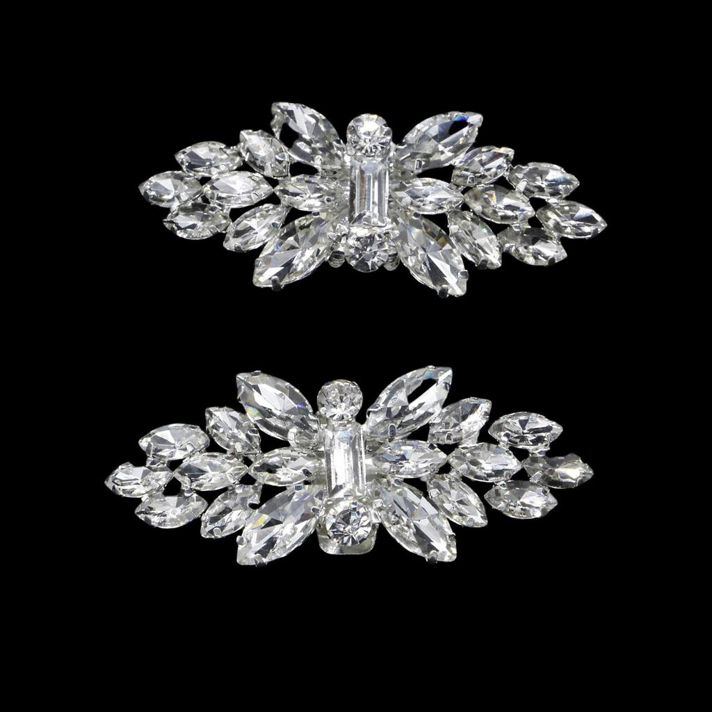 Women Decorative Shoe Clips Buckles Jewelry Crystal Decorations Charms Buckle Wedding Banquet