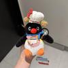 Genuine Penguin Family Bag Charm - Autumn/Winter Series Plush Toy Keychain