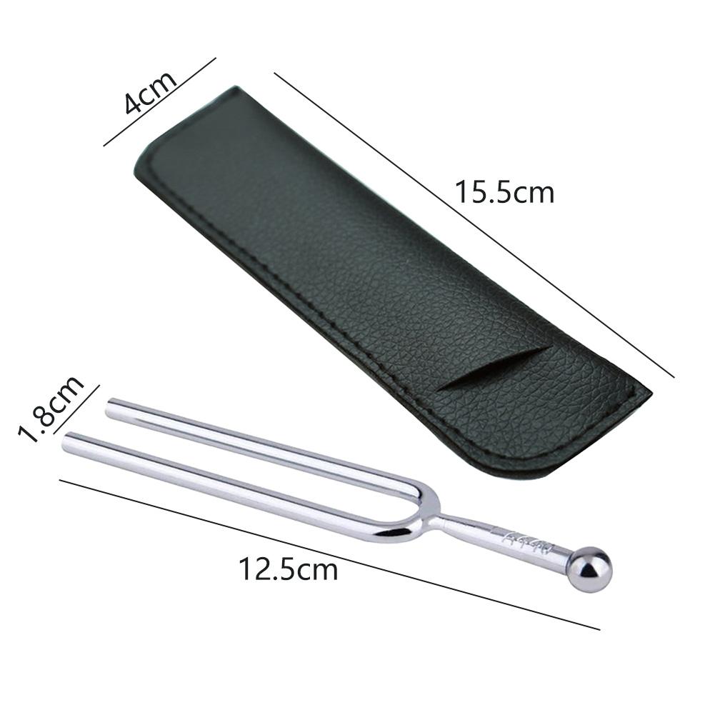 440Hz A Tone Violin Guitar Tuner Lightweight Stainless Steel Medical Tuning Fork  with Storage Box Instrument Accessories