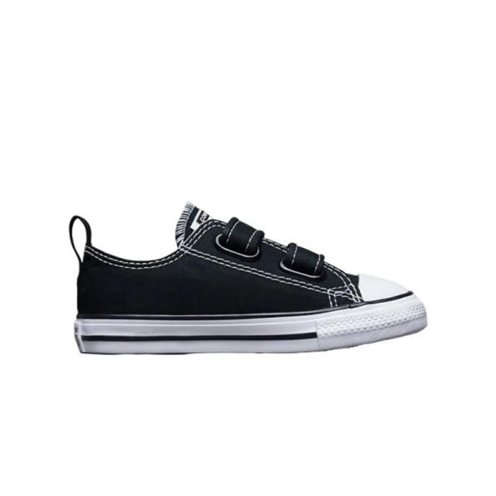 CONVERSE Converse Chuck Taylor All Star Toddler Sneakers Velcro Low Black 7V603C 978554 140