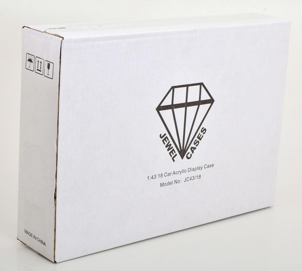 Jewel Cases X 18 Acrylic Display Case 1/43