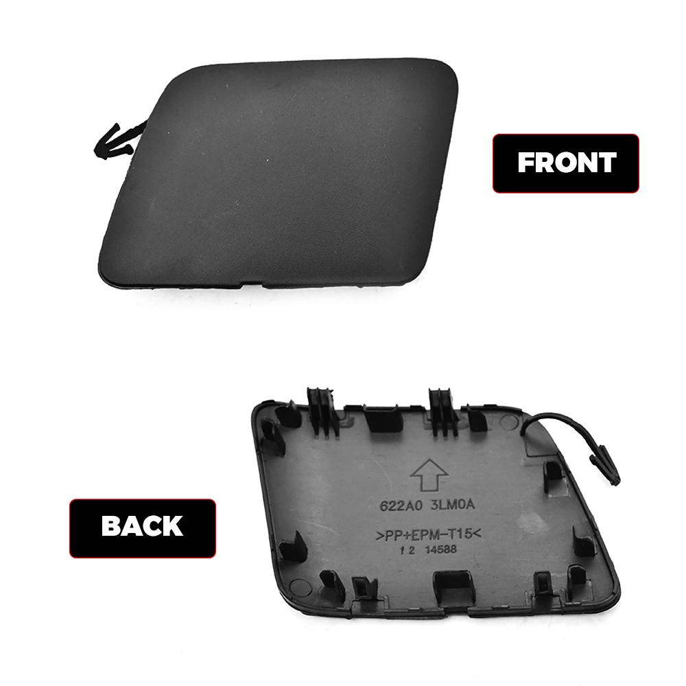 For Nissan NV200 2013-2020 2025 Front Bumper Tow Hook Cover Cap 622A0-3LM0A Front Bumper Trailer Cover Car Accessories