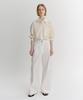 Ia Liv Barrel Cotton Pants (White)