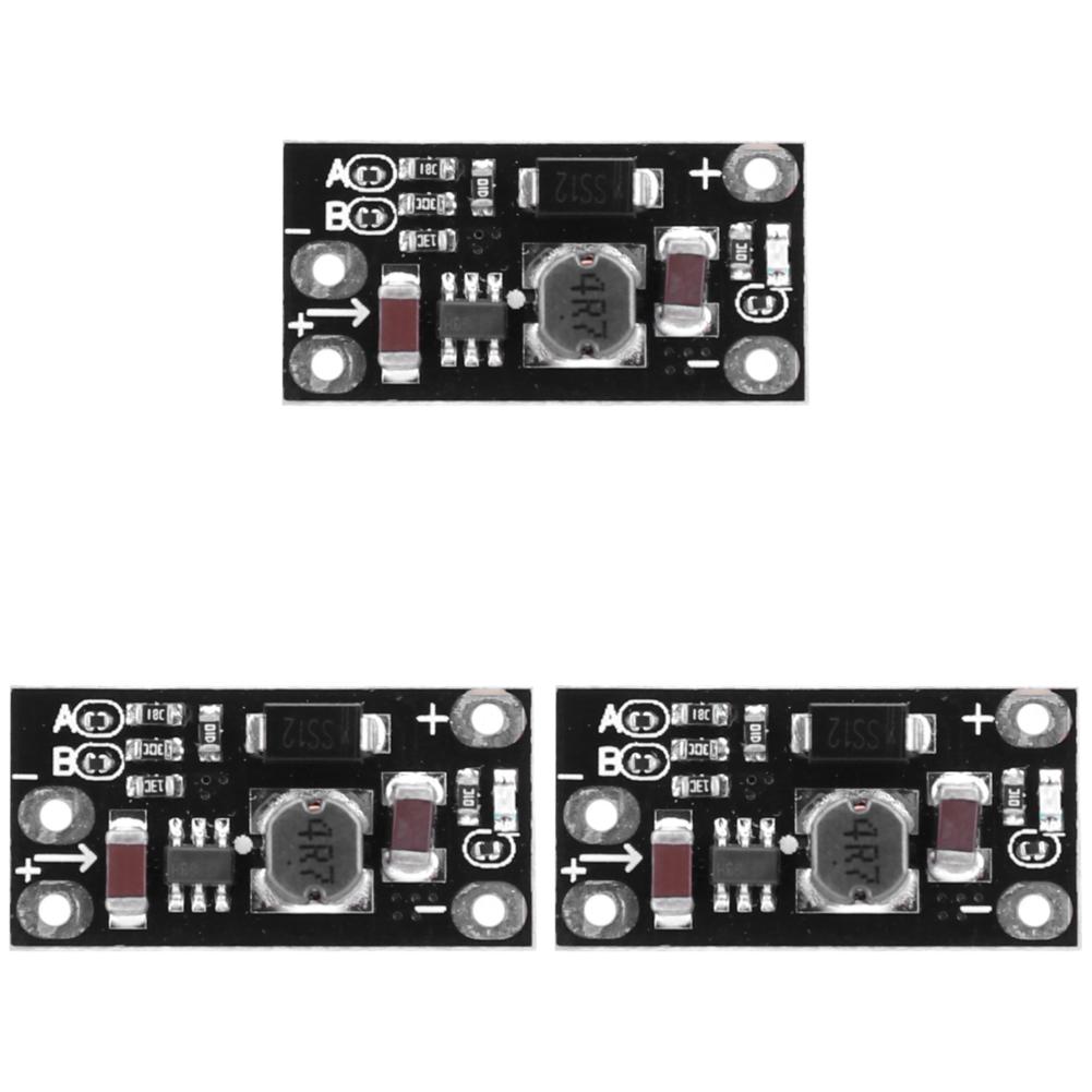 40-3PCS Mini DC-DC Boost Step Up Converter 3/3.2/3.3/3.7/5/9V to 12V Voltage Regulator PCB Board Module Lithium Battery Boost