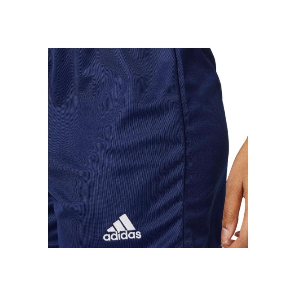 Adidas Letter Logo Printed Elastic Casual Shorts Women Shorts Blue AJ5901