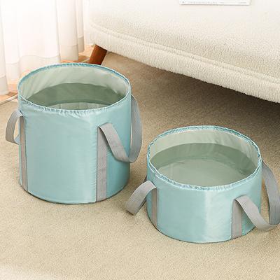 Bañera de Pies Portátil Plegable con Asas Perfecta para Remojar los Pies Viajar Acampar y Actividades al Aire Libre