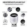 Auto Mini USB LED Umgebungslicht Stecker Dekorative Atmosphärenlampe für Land Rover Range Rover Defender Freelander Discovery 1 2 3 Evoque Rover L322 L405