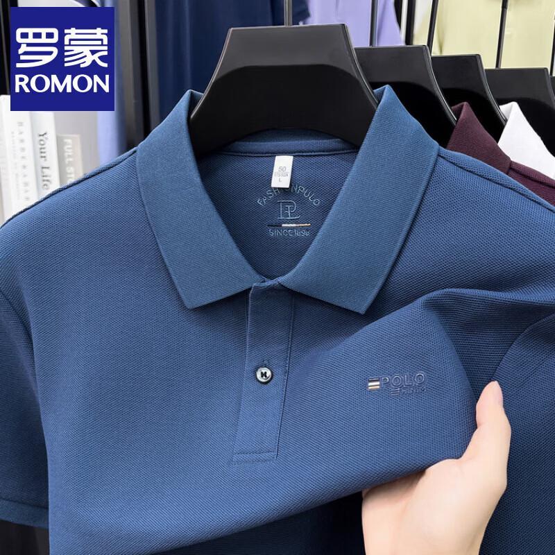 Luomeng Men s 100% Cotton Wrinkle-Free Polo Shirt 2XL
