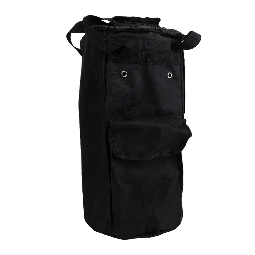 Gas Tank Cover Waterproofing Portable Gas Tank Bag with Side Flap Stable Tabletop and 2 Pockets for 10 Lb Tank Cylinder