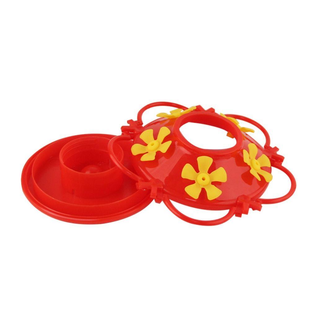 with Hook Hummingbird Feeder Suspended Bird Feeder New Red Nectar Feeder Outdoor Hanging