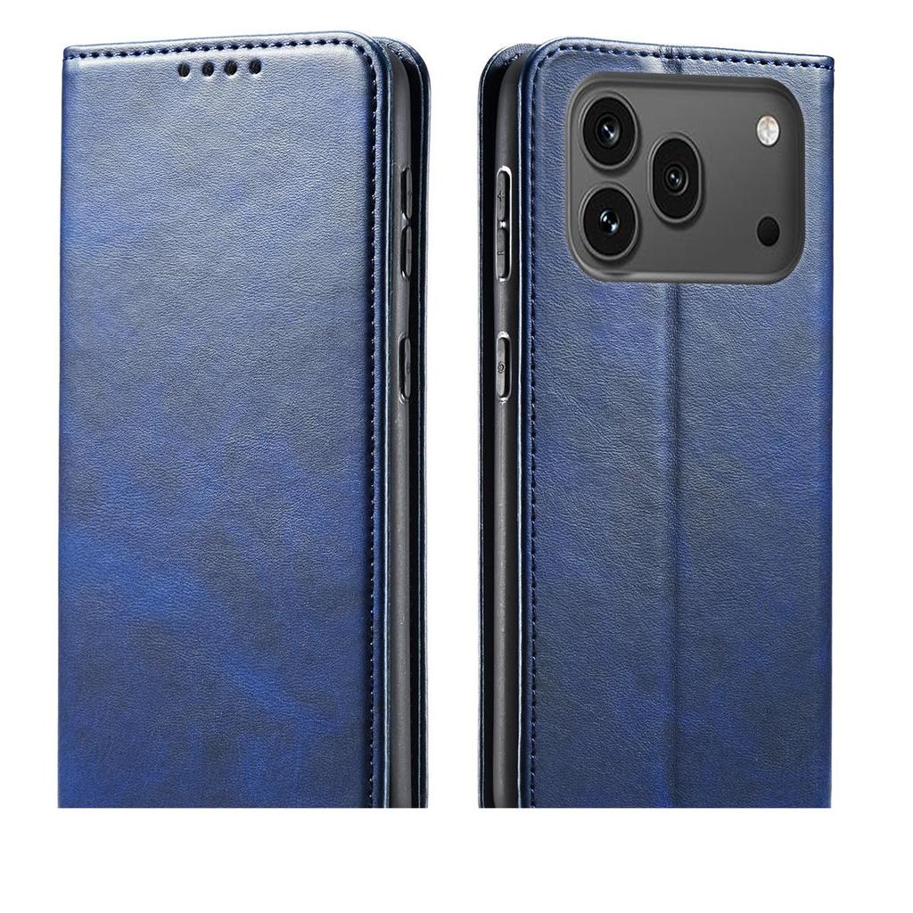 Premium PU Leather Wallet Phone Case for HONOR 600 Pro Magnetic Buckle Kickstand Shell