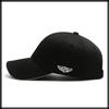 White Fang CA777 Baseball Cap with Logo Emblem and Stylish and Cool Design (White) Men's Brim,
