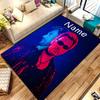 Custom personalization Johnny Hallyday Area Rug - Perfect For Kitchen, Bathroom,Laundry Room Decor Large Size Available,Gift All Seasons
