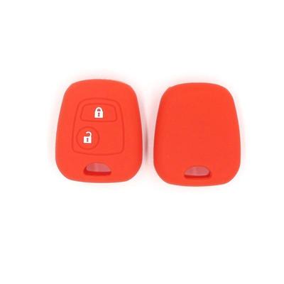 Étui de clé en silicone à 2 boutons Renault et sac pour télécommande Peugeot disponibles en stock à l'achat.