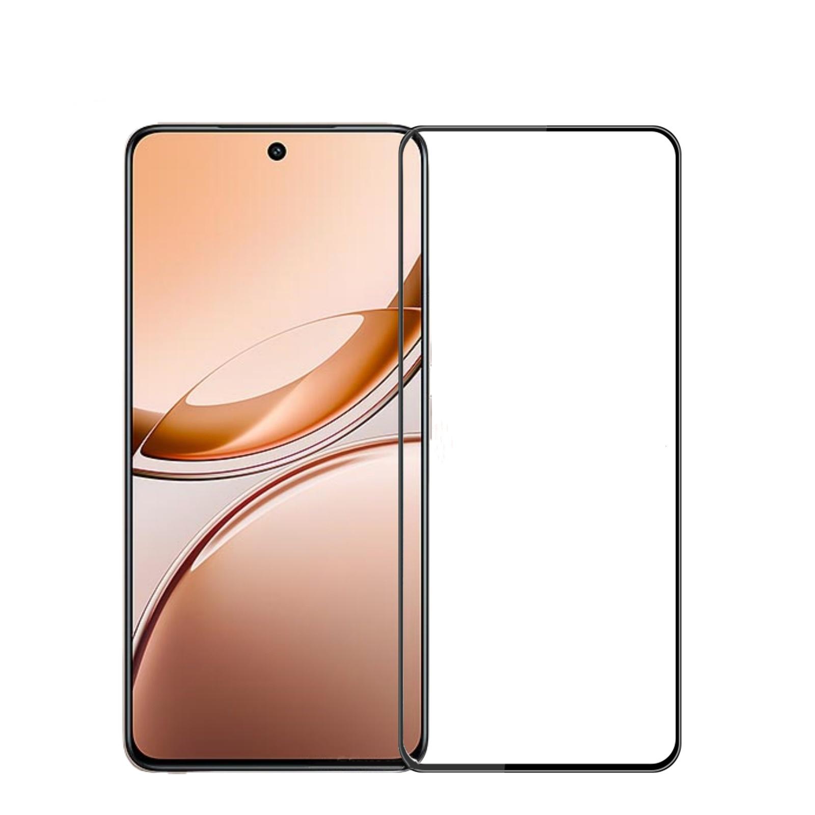 

Для vivo V50 Lite 4G Захисна плівка із загартованого скла PINWUYO Вибухозахисна 9H 3D Повний захист екрана Black